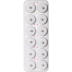 Oppladbare LED-teklys Flame 12-pakning