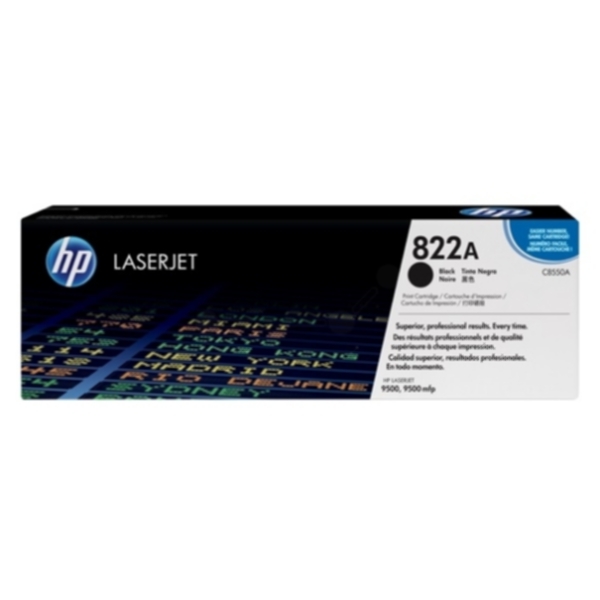 HP HP 822A Tonerkassett Svart C8550A Tilsvarer: N/A