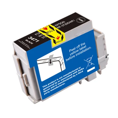 WL Blækpatron, erstatter Epson 34XL, sort, 1100 sider 0T03471 Modsvarer: T3471