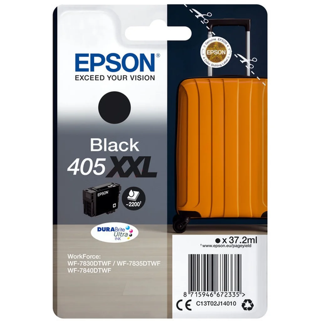 Epson 405 XXL Bläckpatron Svart
