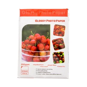 Fotopapper Glossy A4 20ark 200g