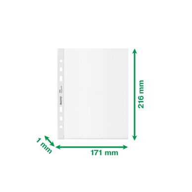 Leitz Recycle A5 Plastficka 100my 25/fp