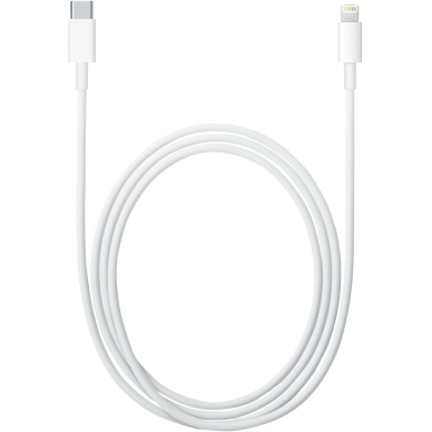 APPLE alt Apple Ladekabel USB-C til Lightning 2m Hvit