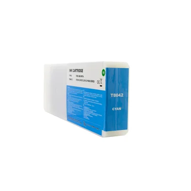 WL Blækpatron cyan, erstatter Epson T8042 0T08042 Modsvarer: T8042