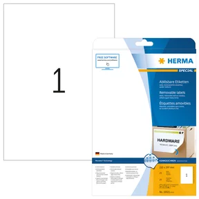 Etikett HERMA Movables 210x297 (25)