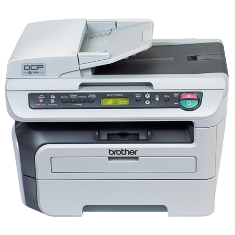 BROTHER BROTHER DCP 7045N - toner och papper