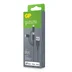 GP 3-in-1 USB-kabel, USB-C + Micro-USB + Lightning, 1m