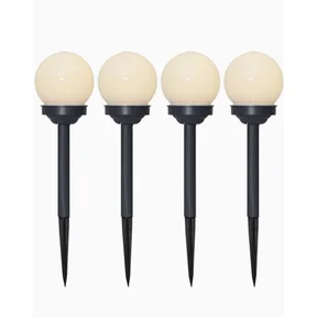 Solcells-pollare 4-p Globus