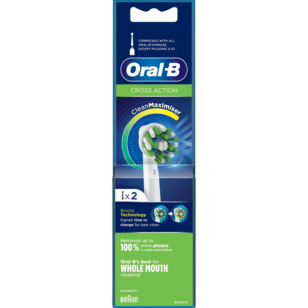 Oral-B Refiller Cross Action 2-pack