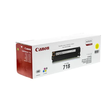 CANON 718Y Tonerkassett Gul