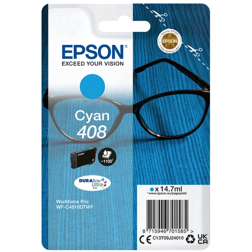 Bläckpatron Cyan, 1.100 sidor