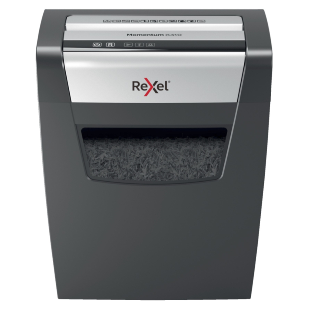Rexel Makuleringsmaskin Rexel Momentum X410 P4 2104571EU Tilsvarer: N/A