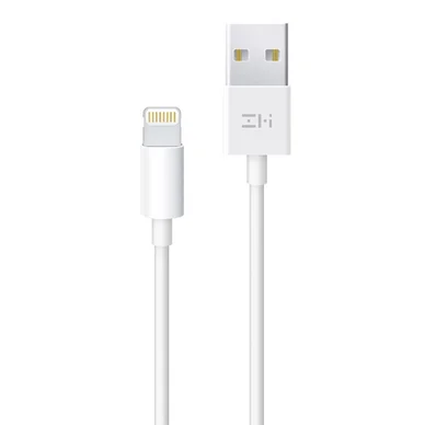 ZMI Premium USB-kabel, USB-A till Lightning 1 m vit