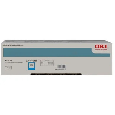 OKI OKI Tonerkassette Cyan 46443119 Modsvarer: N/A billede