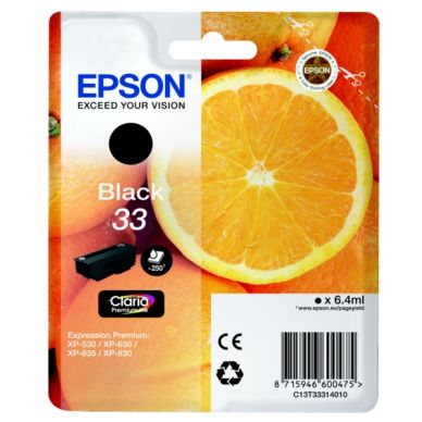 EPSON alt EPSON 33 Blækpatron sort