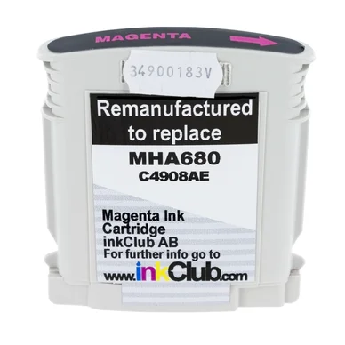 Bläckpatron, ersätter HP 940XL, magenta, 30 ml