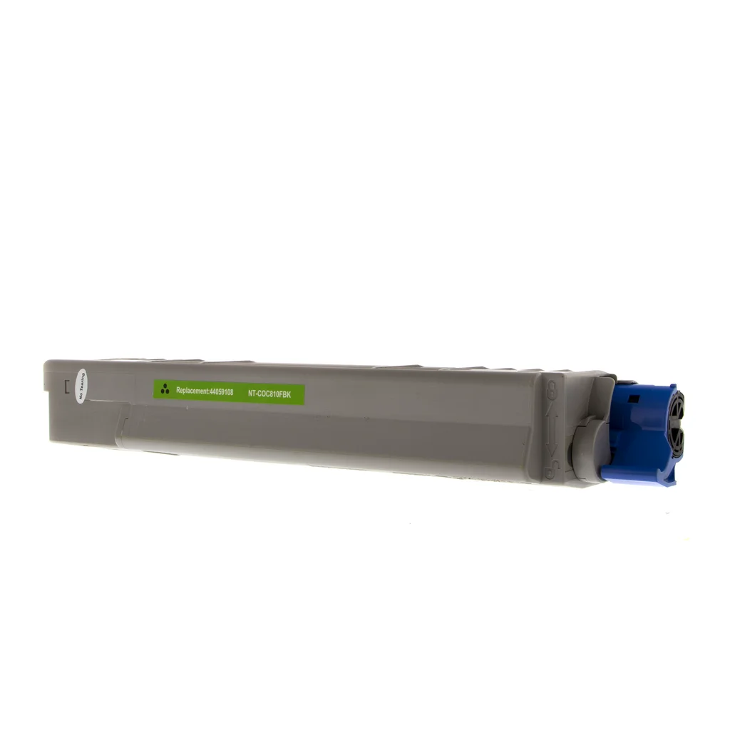 Tonerkassett, ersätter Oki 44059108, svart, 8.000 sidor