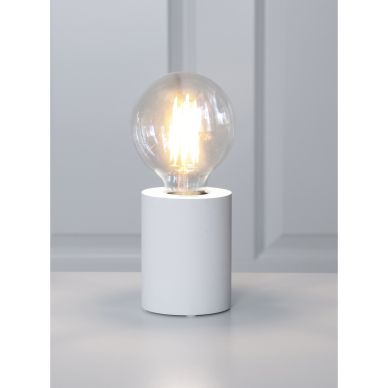 Lamp base E27 Tub (hvid)