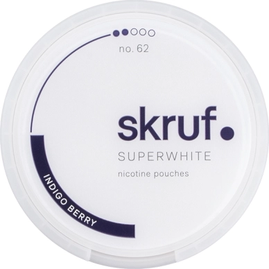 Skruf Superwhite No. 62 Indigo Berry Medium Slim