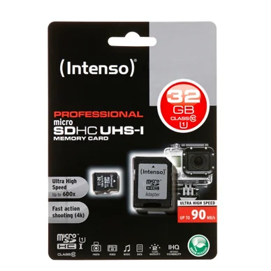 Intenso Micro SD 32GB UHS-I Professional Intenso Micro SD 32GB UHS-I Professional