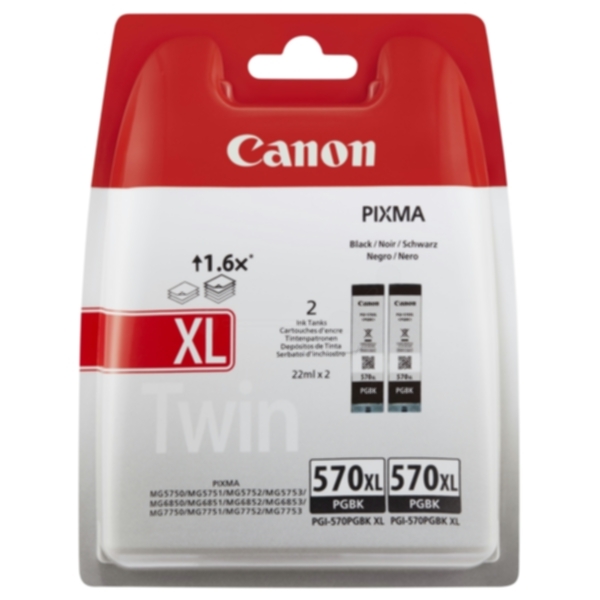 Canon 570 PGBKXL Bläckpatron Svart