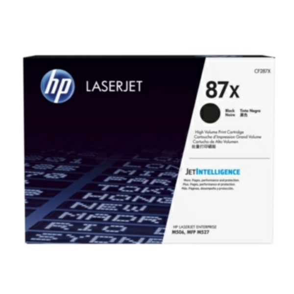 HP HP 87X Tonerkassett Svart CF287X Tilsvarer: N/A