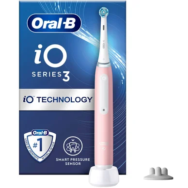 Oral-B iO3 Series3 Eltandborste Blush Pink