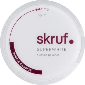 Skruf Superwhite No. 71 Purple Cassice Medium Slim
