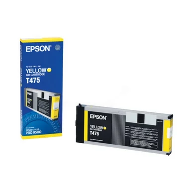 Epson Blækpatron gul, 220 ml T475 Modsvarer: N/A