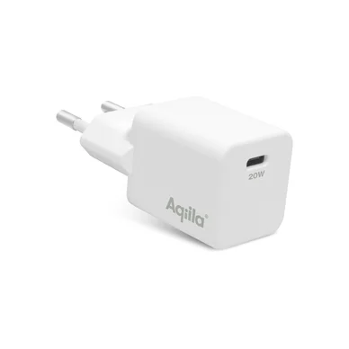 Aqiila Chargebird W20 väggladdare PD 20W vit Aqiila Chargebird W20 väggladdare PD 20W vit