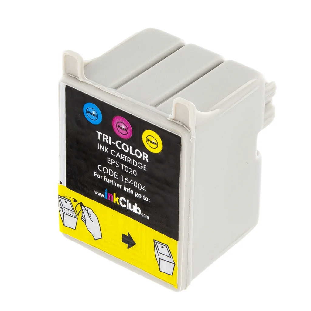 Bläckpatron, ersätter Epson T020, färg, 24 ml