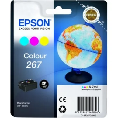 Epson Epson 267 Mustepatruuna 3-väri T2670 Vastaa: N/A