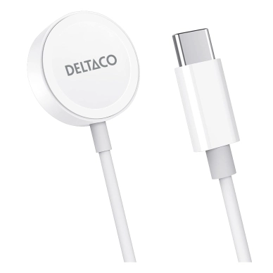 DELTACO alt Deltaco Apple Watch laturi, USB-C, 1 m