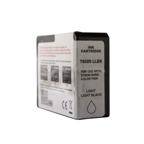 Blekkpatron, erstatter Epson T8509, lys svart, 84 ml