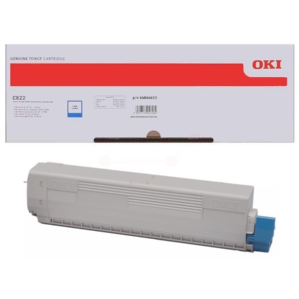 OKI Tonerkassett cyan 7.300 sider 44844615