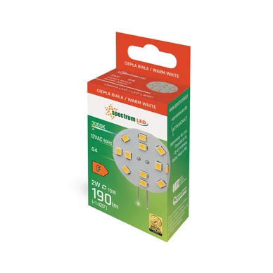G4 LED Stiftpære 2W/830 190 lumen