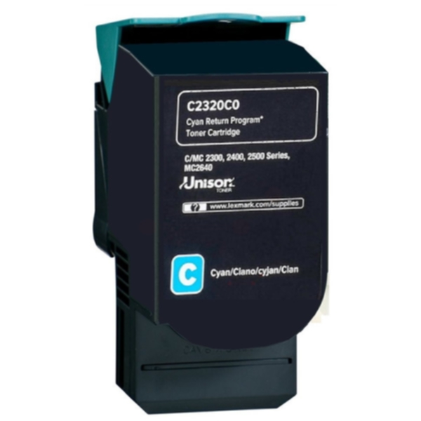 Lexmark Lexmark C242XC0 Toner cyan 3.500 sider Toner