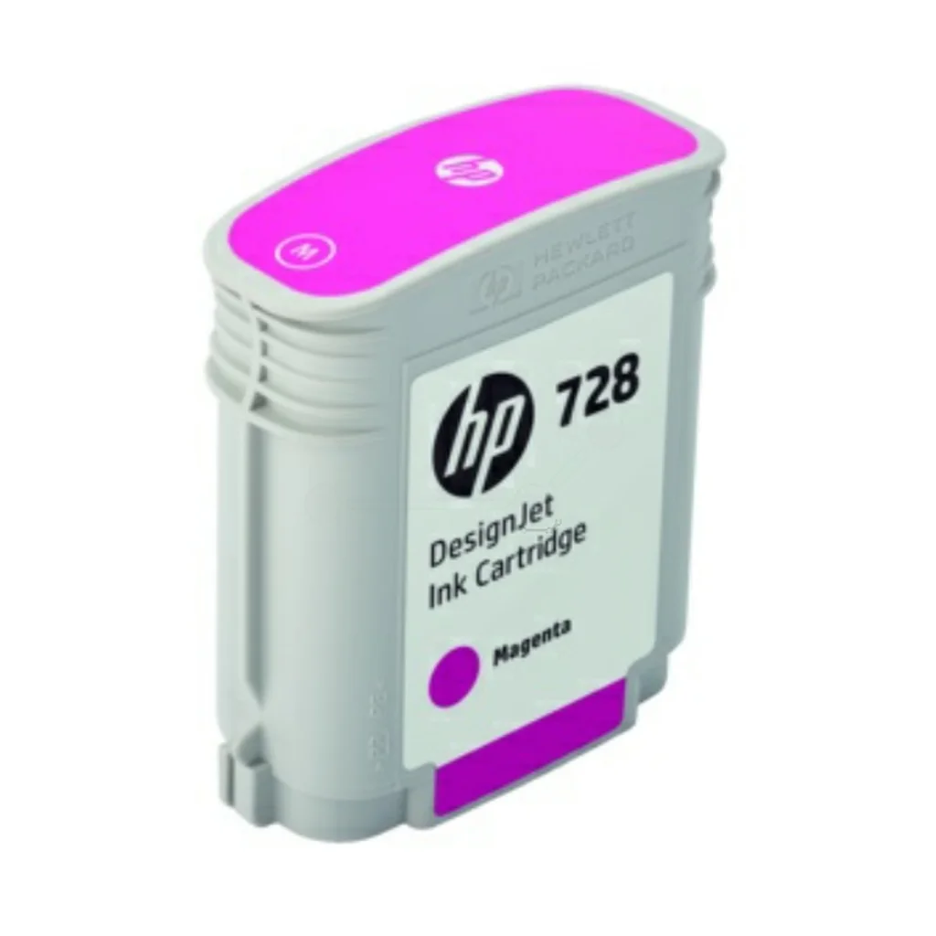 HP 728 Bläckpatron Magenta
