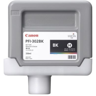 Canon Canon PFI-302 BK Mustepatruuna musta, CANON