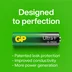 GP Ultra Plus Alkaline AA-batteri, 15AUP/LR6, 4-pakning