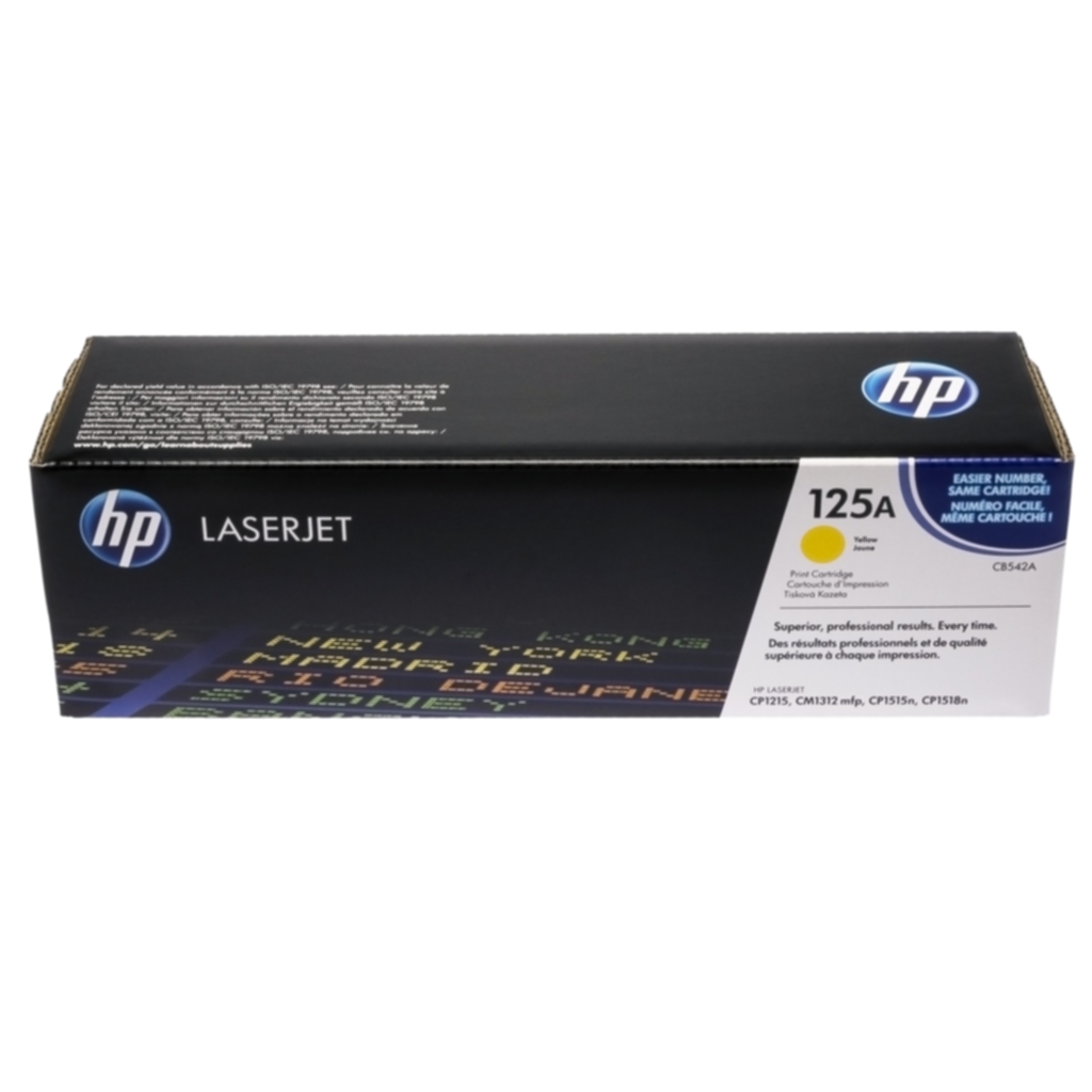 HP HP 125A Tonerkassett Gul CB542A