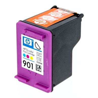 HP 901 Inktcartridge 3-kleuren, 360 pagina's HP 901 Inktcartridge 3-kleuren, 360 pagina's