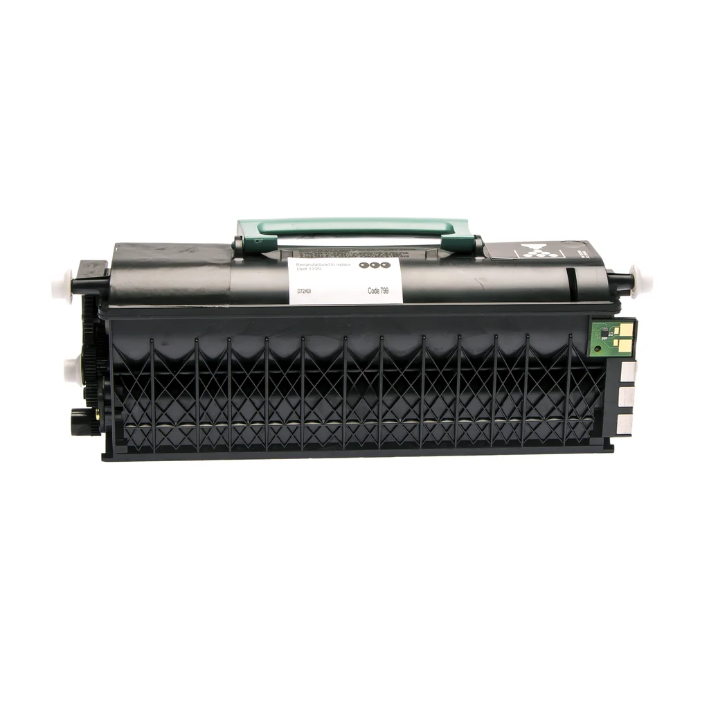 Tonerkassett, ersätter Dell RP380, svart, 6.000 sidor