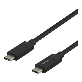 Deltaco Laddningskabel USB-C till USB-C, 2 m