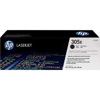 HP HP 305X Tonerkassette sort CE410X Modsvarer: N/A billede