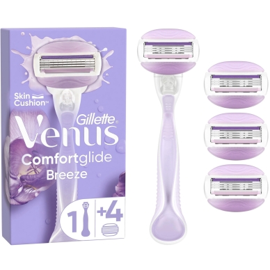 Gillette Gillette Venus Comfortglide Breeze Rasiermesser + 4 klingen