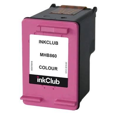 inkClub Blækpatron, erstatter HP 302, 3-farve, 165 sider MHB860-V2 Modsvarer: F6U65AE