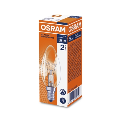 OSRAM alt OSRAM CLAS B CL 11W 230-240V E14 FS1