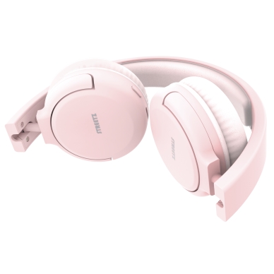 Streetz BT210 Bluetooth hörlurar, mic, foldable, pink