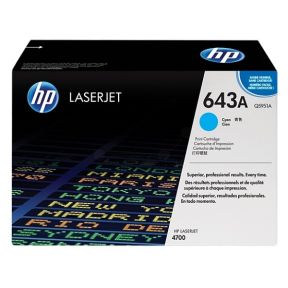 HP 643A Värikasetti cyan